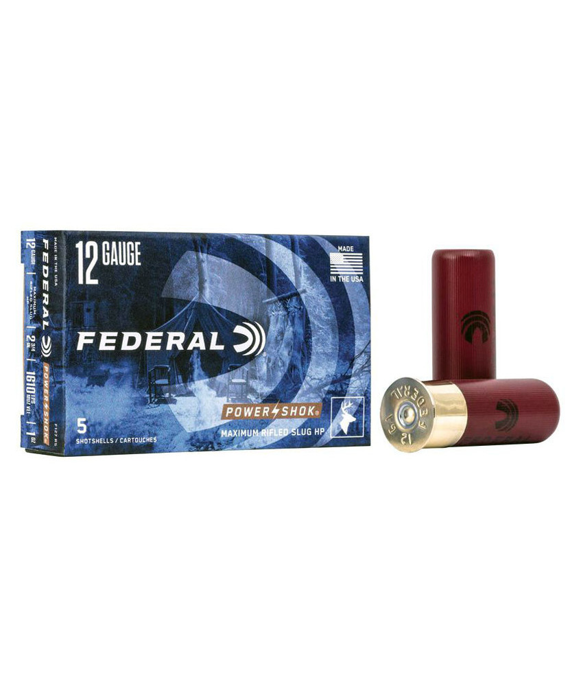 Balas para escopeta 12/70 FEDERAL Power-Shok - 438 grains