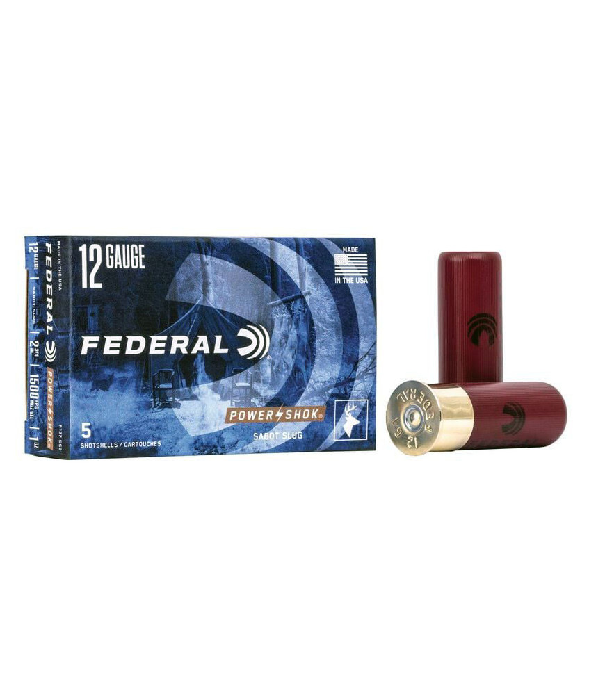 Balas para escopeta 12/70 FEDERAL Power-Shok Sabot - 438 grains