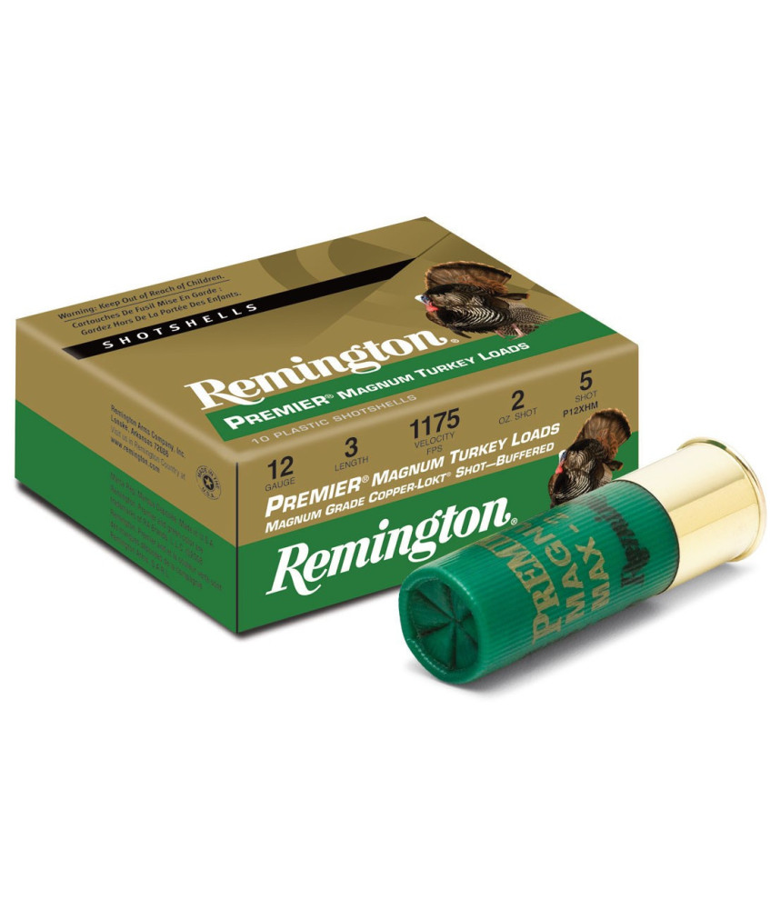 Cartuchos de caza 12/70 REMINGTON Magnum Copper Plated Turkey 42gr. P-4