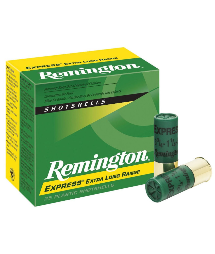 Cartuchos de caza 12/70 REMINGTON EXPRESS Extra Long Range 36gr. P-9