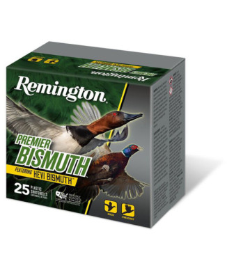 Cartuchos de caza 12/70 REMINGTON Premier Bismuth 36gr. P-5