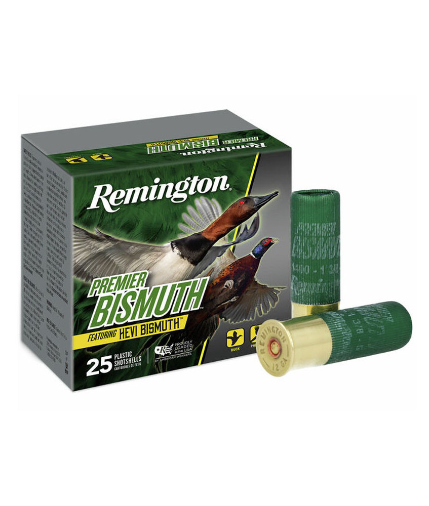 Cartuchos de caza 12/70 REMINGTON Premier Bismuth 36gr. P-2