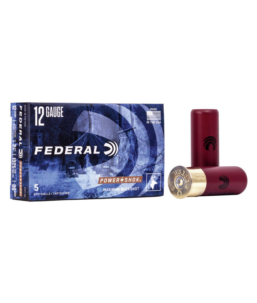 Postas para escopeta 12/70 FEDERAL Power-Shok - 27 bolas