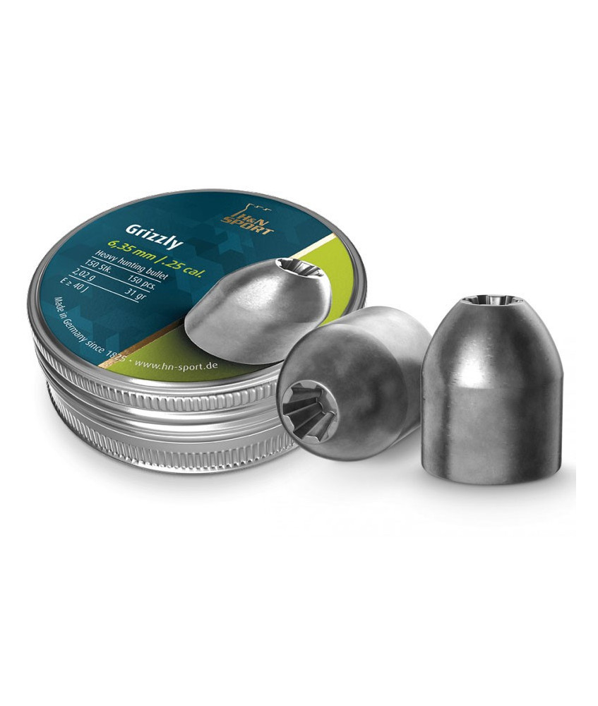 Balín H&N - Grizzly (6.35)