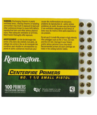 Pistones REMINGTON 1-1/2 Small Pistol