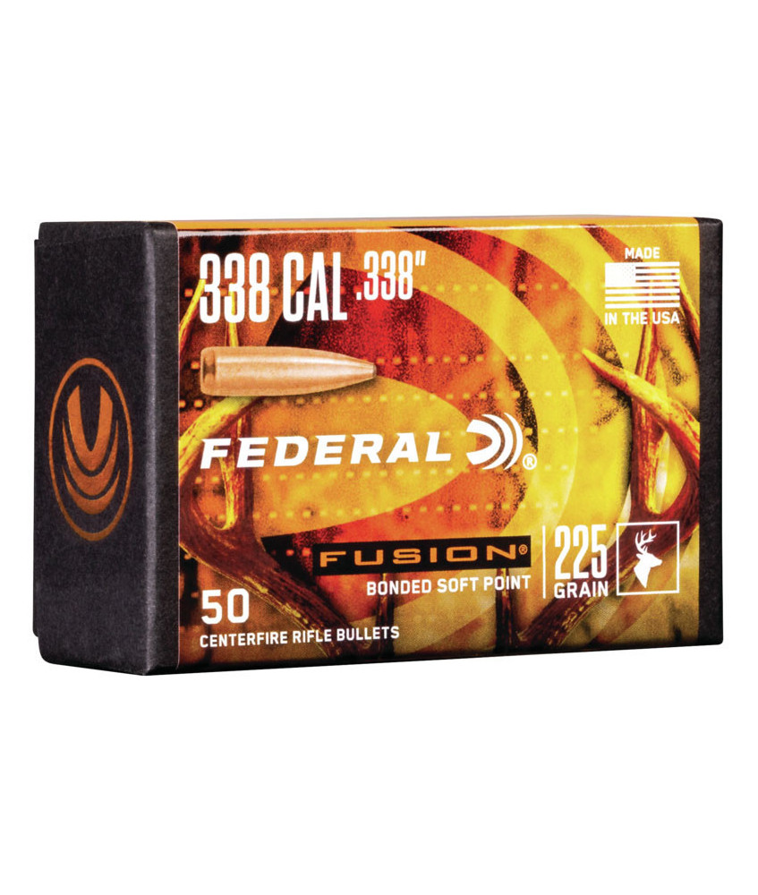 Puntas de bala FEDERAL Fusion - .338" - 225 grains