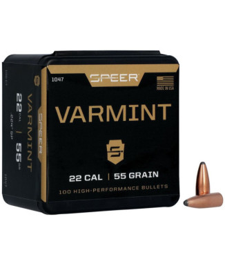 Puntas de bala SPEER Varmint SP - .224" - 55 grains