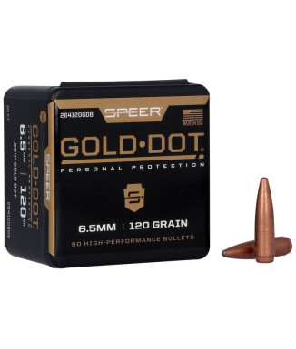 Puntas de bala SPEER Gold Dot SP - .264" - 120 grains