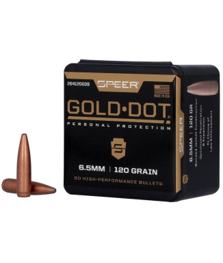 Puntas de bala SPEER Gold Dot SP - .264" - 120 grains