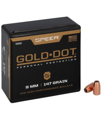Puntas de bala SPEER Gold Dot HP - .355" - 147 grains