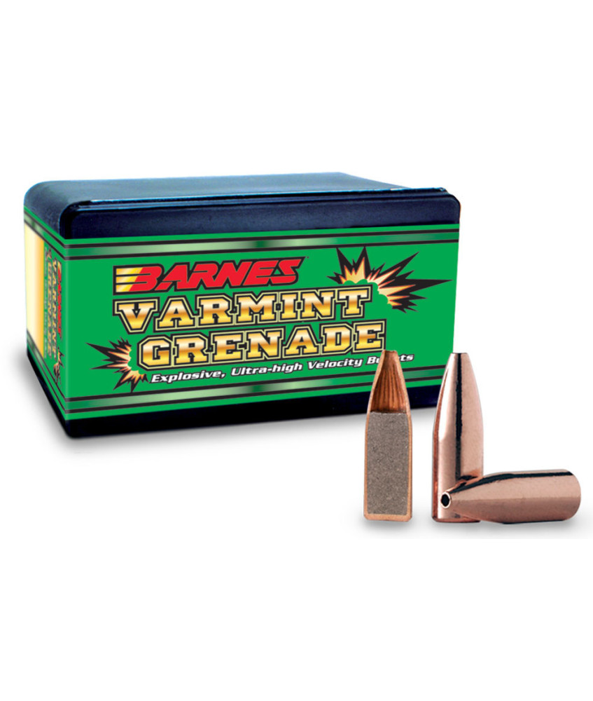 Puntas de bala BARNES Varmint Grenade - .224" - 50 grains