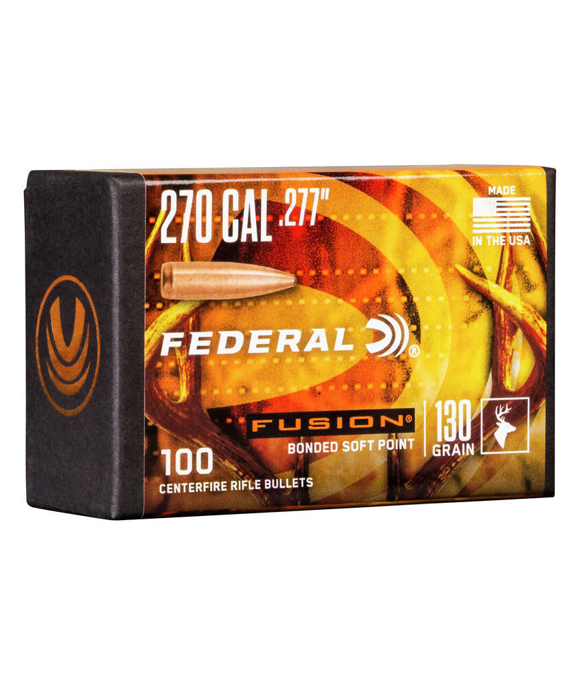 Puntas de bala FEDERAL Fusion - .277" - 130 grains