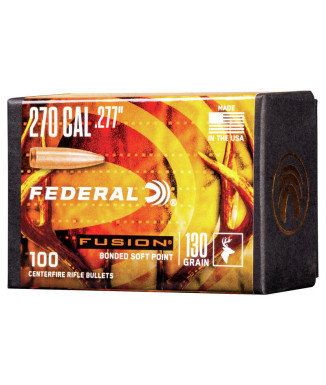 Puntas de bala FEDERAL Fusion - .277" - 130 grains