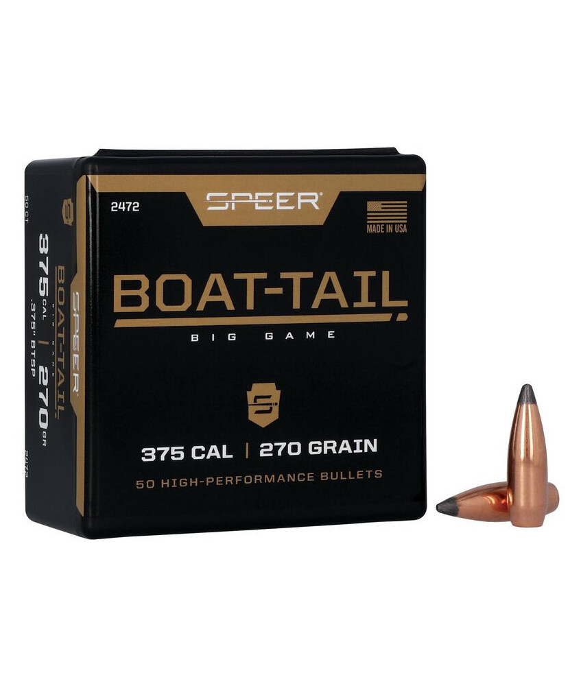 Puntas de bala SPEER Boat-Tail - .375" - 270 grains
