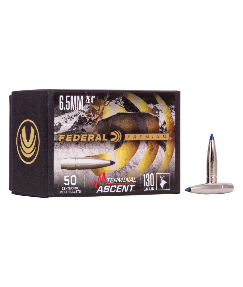 Puntas de bala FEDERAL Terminal Ascent - .264" - 130 grains