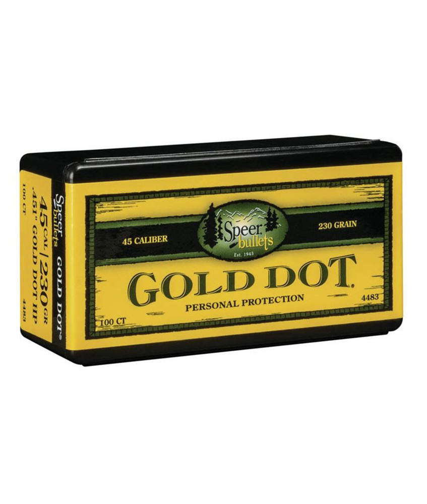 Puntas de bala SPEER Gold Dot HP - .451" - 230 grains