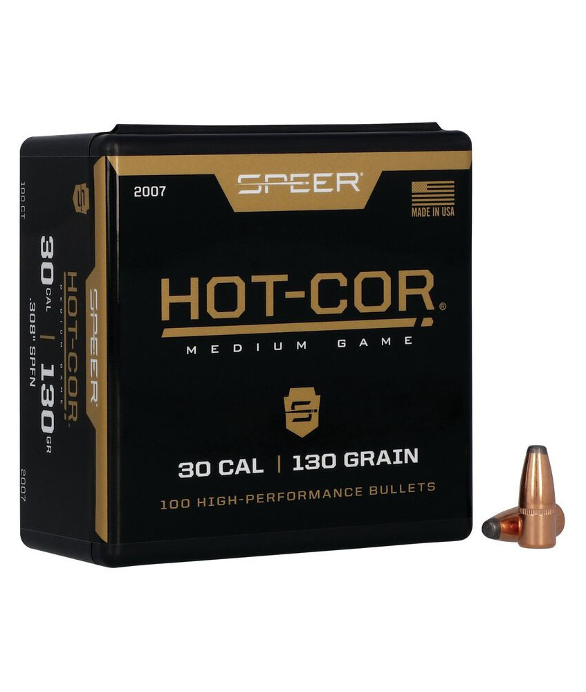 Puntas de bala SPEER Hot-Cor SPFN - .308" - 130 grains