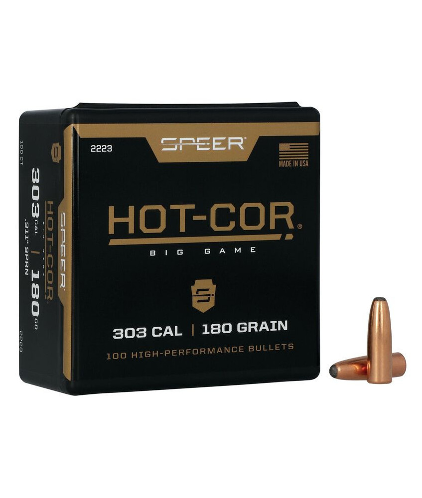 Puntas de bala SPEER Hot-Cor SPRN - .311" - 180 grains