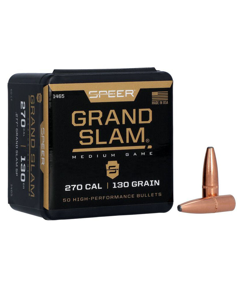 Puntas de bala SPEER Grand Slam - .277" - 130 grains
