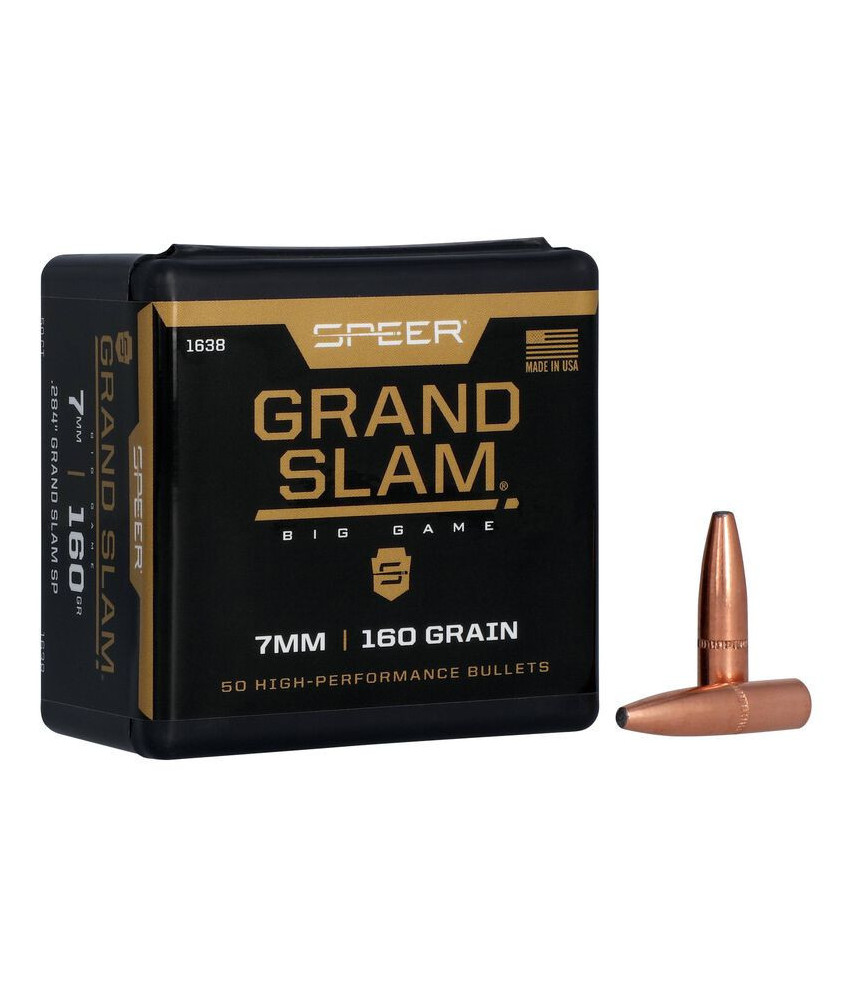 Puntas de bala SPEER Grand Slam - .284" - 160 grains