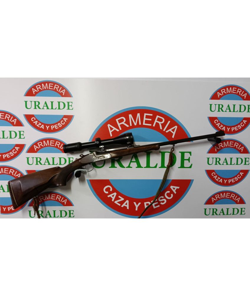 Rifle monotiro ZANARDINI Deluxe con visor Kahles - 6.5x57R