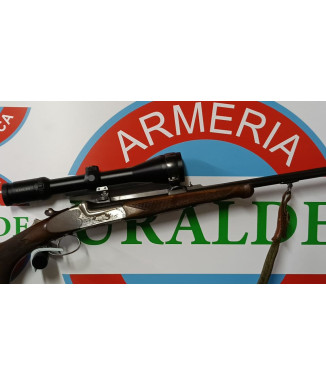 Rifle monotiro ZANARDINI Deluxe con visor Kahles - 6.5x57R