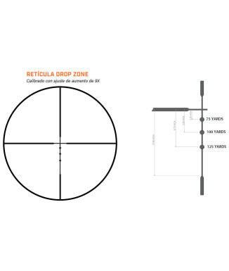 Visor BUSHNELL R3 4-12x40 DZ22 BDC