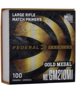Pistones FEDERAL Gold Medal GM210MI Large Rifle