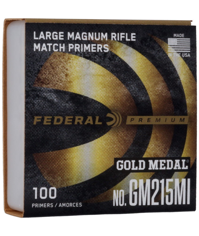 Pistones FEDERAL Gold Medal GM215MI Large Magnum Rifle