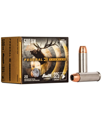 Munición FEDERAL Swift A-Frame - 500 S&W - 325 grains
