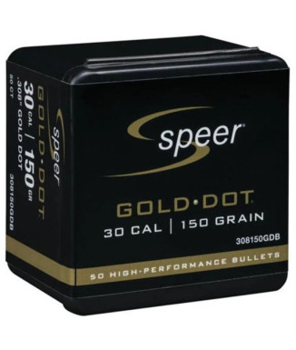 Puntas de bala SPEER Gold Dot SP - .308" - 150 grains