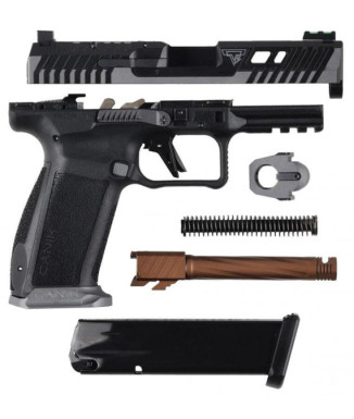 Pistola CANiK TTI Combat Smoke 4.74” - 9mm.