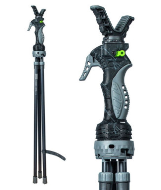 Bastón PRIMOS Trigger Stick Gen 3 trípode Onyx Black - largo