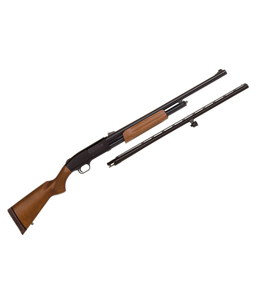 Escopeta de corredera MOSSBERG 500 Hunting Combo - 12/76