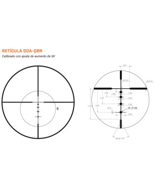Visor BUSHNELL R3 4-12x40 DOA-QBR