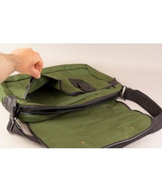 Bolsa Multiusos Piel Y Cordura Cazorla