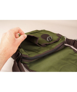 Bolsa Multiusos Piel Y Nylon Dehesa