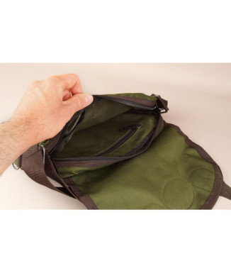 Bolsa Multiusos Piel Y Nylon Dehesa