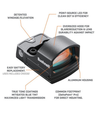 Visor BUSHNELL RXS-100 Reflex Sight